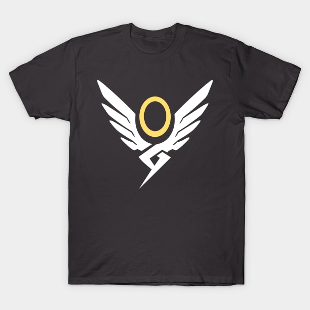 Mercy Overwatch T-Shirt by FullmetalV